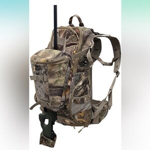 New Hunting Backpack, with Bow and Rifle Holder, Waterproof, Large Capacity